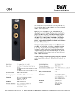 Bowers & Wilkins 684-Brochure